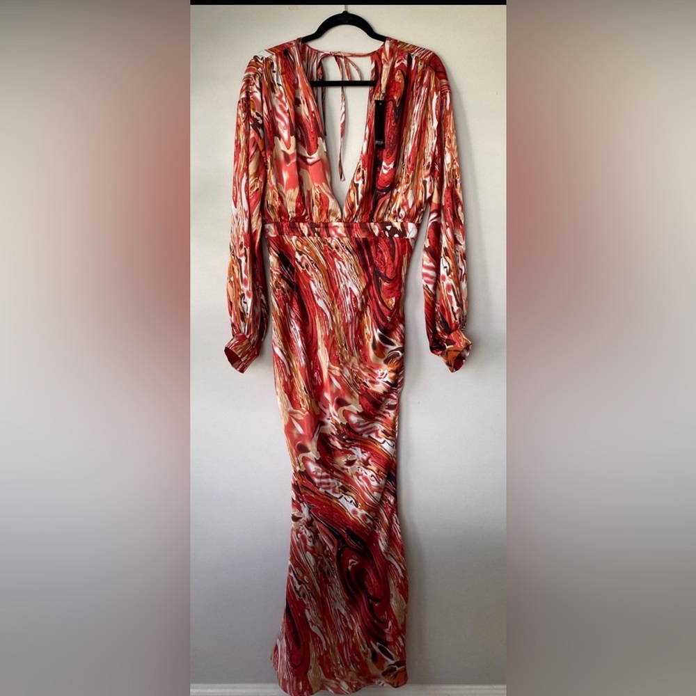 Nasty Gal Plunge Dress NWT Size M 8-10